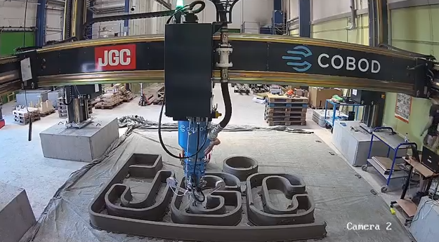 3D printer manufactured by COBOD