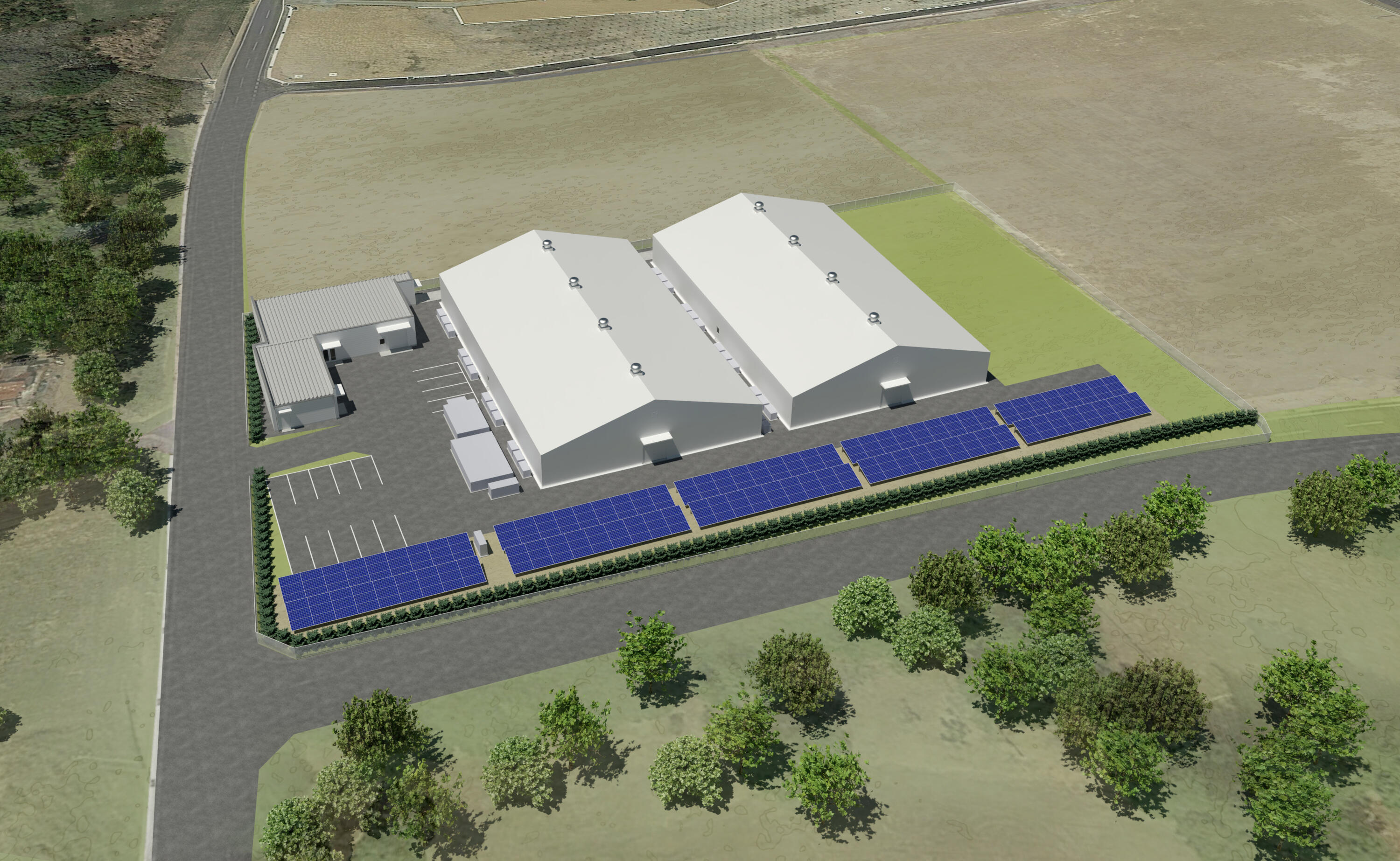 Closed-loop Onshore Aquaculture Demonstration Plant (Image)